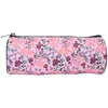 Image de Bagtrotter - Trousse Scolaire Ronde - Multicolore- Fleurs - 1 Compartiment Zippé - 22x7x7cm - Matière Polyester - Accessoire et Papeterie Scolaire