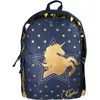 Image de Bagtrotter - Cybel - Sac à Dos Scolaire - Marine - 2 Compartiments Zippés - 1 Poche Zippée - 32x16x46cm - Bretelles Matelassées - Dos Matelassé - Matière Polyester - Sac à Dos Scolaire