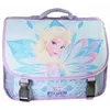 Image de Bagtrotter - La Reine des Neiges - Frozen - Disney - Cartable 38cm - Turquoise - 2 Compartiments - 1 Poche Sous Rabat - Bretelles Matelassés - Fond Renforcé - Dos Matelassé - 38x13x34cm -