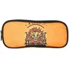 Image de Bagtrotter - Le Roi Lion - Trousse Scolaire Rectangulaire - Orange - 2 Compartiments Zippés - 23x7x10cm - Matière Polyester - Accessoire et Papeterie Scolaire
