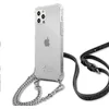 Image de Guess Coque avec chaîne Silver 4G Chain and Script pour iPh