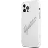 Image de GUESS Coque Vintage Script Silver Logo pour iPhone 12/iPhone