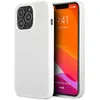 Image de Mercedes-Benz MEHCP13XESPWH Coque pour iPhone 13 Pro Max 6,7" Motif étoiles Blanc/Noir