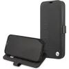 Image de BMW BMFLBKP13SSLLBK Coque de Protection pour iPhone 13 Mini 5,4" en hêtre Noir