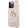 Image de GUESS GUHCP13X4GMGPI Coque pour iPhone 13 Pro Max 6,7" Rose 4G Logo Big Metal