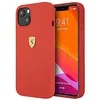 Image de Ferrari FESSIHCP13SRE Coque de Protection en Silicone pour iPhone 13 Mini 5,4" Rouge
