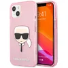 Image de KARL LAGERFELD KLHCP13XKHTUGLP Coque de Protection pour iPhone 13 Pro Max 6,7" Rose Glitter