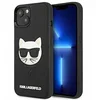 Image de KARL LAGERFELD KLHCP13SCH3DBK Coque en Caoutchouc 3D pour 13 Mini 5,4" Noir