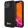 Image de Guess GUHMP13LLSLMGBK Coque de Protection en Silicone pour iPhone 13 Pro / 13 6,1" Noir