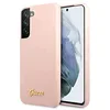 Image de Guess GUHCS22MLSLMGPP Étui de Protection en Silicone pour S22+ S906 Rose