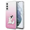Image de Karl Lagerfeld KLHCS22MCFNRCPI Étui de Protection pour S22+ S906 Rose Choupette