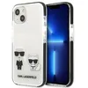 Image de Karl Lagerfeld KLHCP13STPEKCW Coque Rigide pour iPhone 13 Mini 5,4" Blanc Karl &