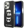 Image de Karl Lagerfeld KLHCP13XTPE2TK Coque Rigide pour iPhone 13 Pro Max 6,7" Noir/Noir