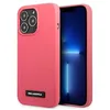 Image de Karl Lagerfeld KLHCP13LSLMP1PI Coque de protection rigide pour iPhone 13 Pro / 13 6,1" Motif plaque en silicone Fuchsia