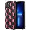 Image de KARL LAGERFELD KLHCP13SMNMP1P Coque pour iPhone 13 Mini 5,4" Coque Rigide avec Monogramme Rose