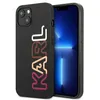 Image de KARL LAGERFELD KLHCP13SPCOBK Coque pour iPhone 13 Mini 5,4" Noir/Noir