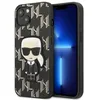 Image de Karl Lagerfeld KLHCP13SPMNIKBK Coque Rigide pour iPhone 13 Mini 5,4" Noir Motif
