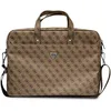Image de Guess Logo Saffiano 4 G Hot Stamp Triangle, Sac Mixte, Marron