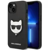 Image de KARL LAGERFELD KLHCP14MSAPCHK Coque de Protection Rigide pour iPhone 14 Plus 6,7" Noir/Noir