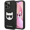 Image de KARL LAGERFELD KLHCP14XSAPCHK Coque de Protection Rigide pour iPhone 14 Pro Max 6,7" Noir/Noir