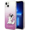 Image de KARL LAGERFELD KLHCP14MCFNRCPI Coque de Protection Rigide pour iPhone 14 Plus 6,7" Rose/Rose