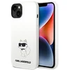 Image de Karl Lagerfeld KLHCP14MSNCHBCH Coque Rigide pour iPhone 14 Plus 6,7" Blanc Silic