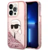 Image de Karl Lagerfeld KLHCP14XLNKHCP Coque Rigide pour iPhone 14 Pro Max 6,7" Rose Karl Head