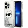 Image de KARL LAGERFELD KLHCP14XLNCHCS Coque pour iPhone 14 Pro Max 6,7" Argent Coque Rigide G