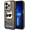 Image de Karl Lagerfeld KLHCP14LLNCHCK Coque Rigide pour iPhone 14 Pro 6,1" Noir Motif tê