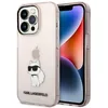 Image de KARL LAGERFELD KLHCP14XHNCHTCP Coque Rigide pour iPhone 14 Pro Max 6,7" Rose IK