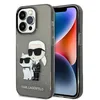 Image de KARL LAGERFELD KLHCP14XHNKCTGK Coque Rigide pour iPhone 14 Pro Max 6,7" Noir