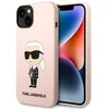 Image de Karl Lagerfeld KLHMP14MSNIKBCP Coque Rigide en Silicone pour iPhone 14 Plus 6,7"