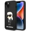 Image de KARL LAGERFELD KLHMP14MSNIKBCK Coque pour iPhone 14 Plus 6,7 Pouces étui Rigide en Silicone Noir Iconique