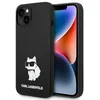 Image de Karl Lagerfeld KLHMP14MSNCHBCK Coque Rigide pour iPhone 14 Plus 6,7" Noir Silico