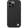 Image de BMW BMHCP14LSILBK Coque de Protection en Silicone pour iPhone 14 Pro 6,1" Noir/Noir
