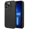 Image de Karl Lagerfeld HC Étui en cuir PU avec logo perforé pour iPhone 14 Pro Max Noir