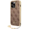 Image de Guess GUHCP14LGF4GBR Coque de Protection Rigide pour iPhone 14 Pro 6 Marron 1'' 4G Charms Collection Noir