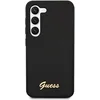 Image de Guess GUHCS23MSLSMK Coque en Silicone pour Samsung S23+ S916 Noir avec Logo doré