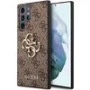 Image de GUESS Étui GUHCS23L4GMGBR Samsung S23 Ultra S918 Marron 4G Big Metal Logo