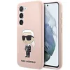 Image de KARL LAGERFELD KLHCS23SSNIKBCP Coque en silicone pour Samsung S23 S911 Rose