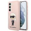Image de KARL LAGERFELD KLHCS23MSNIKBCP Coque en silicone pour Samsung S23+ S916 Rose