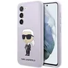 Image de KARL LAGERFELD KLHCS23MSNIKBCU Coque en silicone pour Samsung S23+ S916 Violet