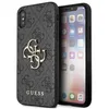 Image de GUESS GUOHCP14SGLHFLGO Coque Rigide pour iPhone 14 6,1" Doré
