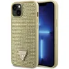 Image de Guess GUHCP14SHDGTPD Coque Rigide pour iPhone 14 6,1" Doré Strass Triangle