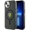 Image de Ferrari FEHMP14SURKK Coque rigide pour iPhone 14 6,1" Noir Translucide