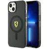Image de Ferrari FEHMP14MURKK Coque rigide pour iPhone 14 Plus 6,7" Noir translucide