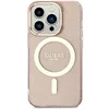 Image de Guess GUHMN61HCMCGP Coque Rigide pour iPhone 11/XR 6,1" Rose à Paillettes Doré