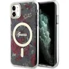Image de Guess GUHMN61HCFWSA Coque Rigide pour iPhone 11 / XR 6,1" Vert Fleur