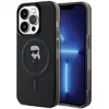 Image de KARL LAGERFELD KLHMP14XHFCKNOK Coque pour iPhone 14 Pro Max 6,7" Noir Rigide IML Ikonik
