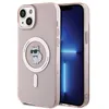 Image de Karl Lagerfeld KLHMP15MHFCCNOP Coque rigide rose pour iPhone 15 Plus 6,7" Choupette IML